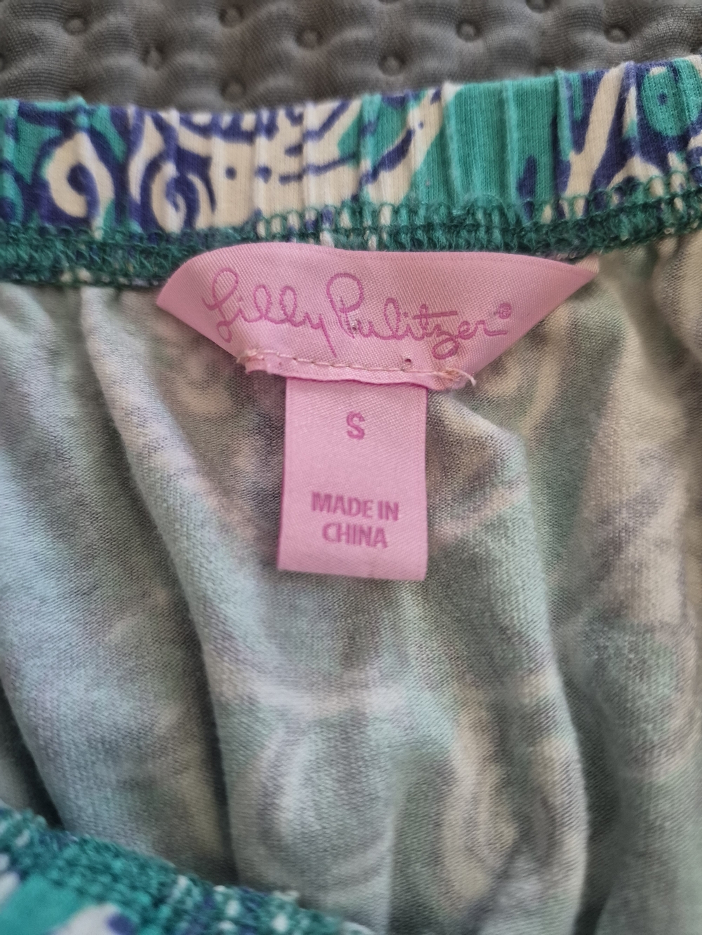Lilly Pulitzer Holbrook Strapless Maxi Dress Montauk Seafoam Green Paisley - S - Picture 11 of 14